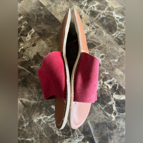 Beach by Matisse Cabana Red Suede Slide Sandals - Picture 4 of 14